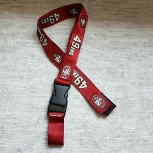 NFL 2007 San Francisco 49ers lanyard